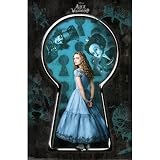 Alice In Wonderland Mia Wasikowska Poster Print 22x34