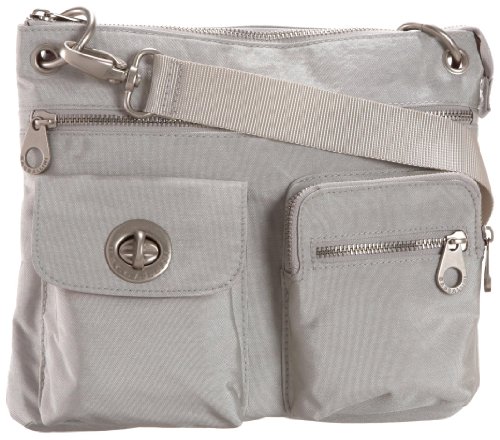 Baggallini Luggage Sydney Bag, Silver, One Size