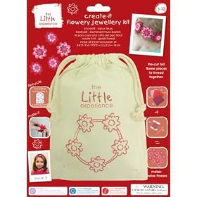 The Little Experience - Create-it Flowery Jewellery Kit