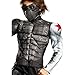Disguise Marvel Captain America The Winter Soldier Movie 2 Winter Soldier Boys Classic Muscle Costume, Small (4-6)