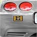 Missouri Tigers Chrome Metal Team Logo Vehicle Medallion