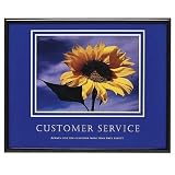 Advantus Customer Service Framed Print - 30 Width x 24 Height