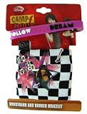 Disney Camp Rock Wristband and rubber bracelet- Jonas Brothers inspired costume Jewelry collection