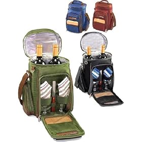 The Caddy Golf Cooler & Backpack w/ Wine & Cheese Service for 2