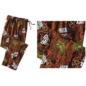 Guitar Hero Lounge Pants 'Rock On' pajama bottoms