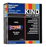 KIND Fruit & Nut Mini Bars, Fruit and Nut Delight (Pack of 20)