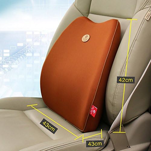 ROFISA High Density Space Cotton Memory massage Car seat Cushions -- (Brown)