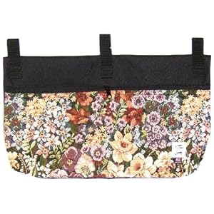 Handi Pockets 2c7bb Storage Accessory Walker, Tapestry, Blue Bonnet with Zipper and Flap by Handi Pockets