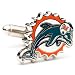 Miami Dolphins NFL Logo'd Executive Cufflinks w/Jewelry Box