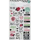 Heidi Swapp Hello Beautiful Sheer Stickers