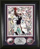 Highland Mint NFL New England Patriots Randy Moss 2010 Silver Coin Photomint