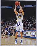 STEPHEN CURRY SIGNED AUTOGRAPHED 8X10 PHOTO GOLDEN STATE WARRIORS COA