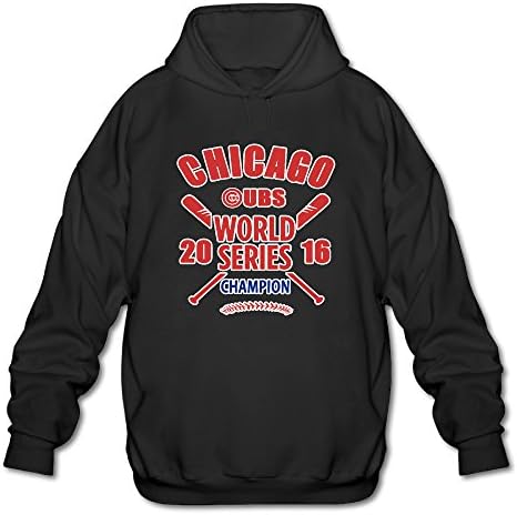Sunflower Men Sweater T-shirts Vintage Chicago Baseball Game Champion 2016 1 Black SizeM