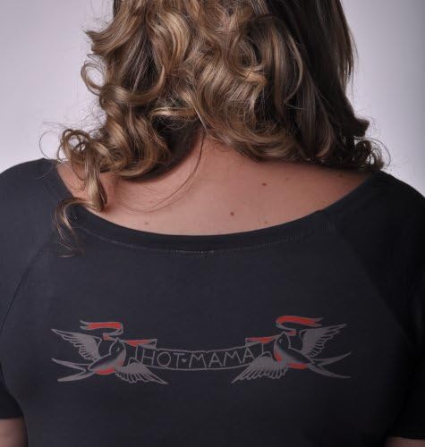 Hot Mama Tattoo Maternity Joplin (Small) - Charcoal