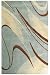 Graffiti Rug 5'x8' Blue/brown