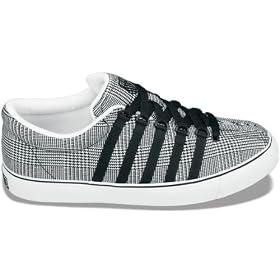Buy K-Swiss Mens Classic LX Canvas VNZ (Wht  Blk  Hounds Tooth)