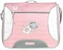 American Princess Flowers on Soft Pink Color Sling Messenger Student School Bag Bookbag