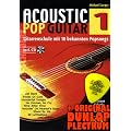 Acoustic Pop Guitar Band 1 (+CD) inkl. Plektrum - die Gitarrenschule mit Akustikverversionen von 18 bekannten Popsongs (Taschenbuch) von Michael Langer (Noten/Sheetmusic)
