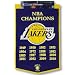 LOS ANGELES L.A. LAKERS WOOL CHAMPIONSHIP BANNER LA