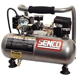 Factory-Reconditioned Senco PC1010, 1 Gallon Electric Oil-Less Hand-Carry Compressor PC1010