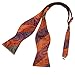 DBA7B16-18 Various Gift Patterned Microfiber Mens Self-tied Bowtie By Dan Smith