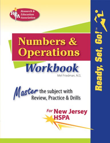 New Jersey HSPA Numbers and Operations Workbook (Mathematics Learning and Practice)