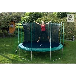 HUDORA 65153/02 XXL TRAMPOLINE SET COMPLET 366 cm avec filet & échelle HUDORA 65153/02 XXL TRAMPOLINE SET COMPLET 366 cm avec filet & échelle