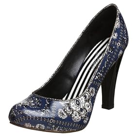 oh DEER! Waldorf Pump - Free Overnight Shipping & Return Shipping: Endless.com :  blue platform pump endless