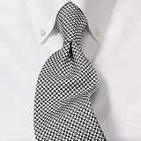 Mini Houndstooth Woven Silk Neckwear - cod. B0012XL8MI