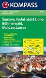 B&ouml;hmerwald-Moldau Stausee/sumava-Lipno 1 : 50 000: Wanderkarte mit Radrouten und Naturf&uuml;hrer CZ/D - GPS-genau: turistika / cykloturistika - Wandern / Rad - Kompass