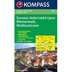 B�hmerwald, Moldaustausee/Sumava, Vodni nadr Lipno: 1 : 50 000: Wanderkarte mit Radrouten und Naturf�hrer CZ/D. GPS-genau: turistika / cykloturistika. Wandern / Rad