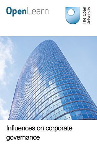 Influences on corporate governance