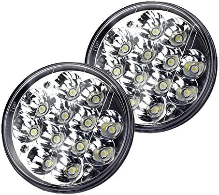YESER 2PCS 5" Round 36w Cree Led Driving Light for Jeep Truck Offroad Vehicles (5inch 36w)