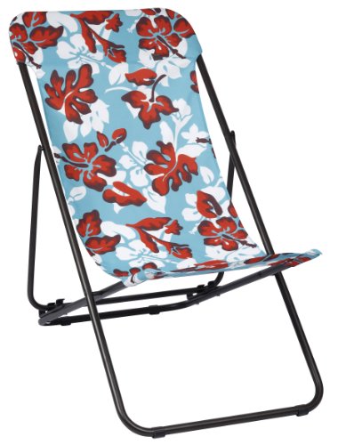 Lafuma LFM1593-5532 faltbarer Strandstuhl Transatube, Bezugfarbe aloha blau (Bleu) Preisvergleich