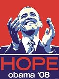 Obama '08: Hope Art Photographic Poster Print, 24x32