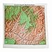 The Printed Image Grand Canyon Topographical Map Bandana