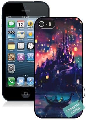 fantasy diy - pc hard case for Apple iphone 5 5S (Black)