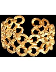 Gold-plated Bracelet Penannular - Sterling Silver