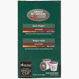 Green Mountain Coffee, Dark Magic Extra Bold, K-Cups for Keurig Brewers, 18-Count Box