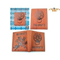 Final Fantasy Anime Logo Brown Wallet