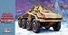 SdKfz 234/1 8-RAD Schwere Panzerspahwagen WWII German Armored Patrol Car 1-72 by Hase...