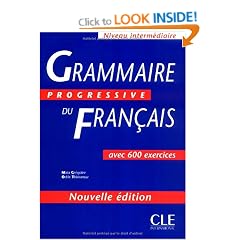 GRAMMAIRE PROGRESSIVE DU FRANCAIS: NOUVELLE EDITION