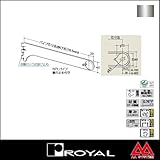 e-kanamono ロイヤル ハンガーブラケット(外々用) A-80S 350 クローム