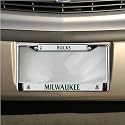 Milwaukee Bucks Chrome License Plate Frame