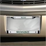 Milwaukee Bucks Chrome License Plate Frame