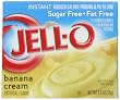 Jell-O Sugar-Free Instant Pudding & Pie Filling, Banana Cream, 0.9-Ounce Boxes (Pack of 24)