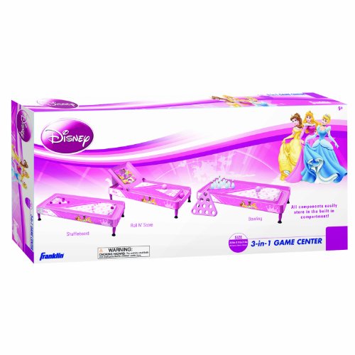 Franklin Sports Disney Princess 3 in 1 Table Top Center