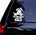Kiss This If You Dont Like My Bully Pitbull Decal - Cute Pit Bull Dog Vinyl Car Decal, Laptop Decal, Window Sticker (6