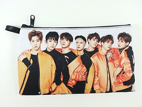 GOT7 GOT SEVEN LOVE TRAIN KPOP Korean Boy Band BIG Zip Pen Pencil / Cosmetic Makeup Case Bag Pouch Stationery GOT-019