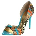 Carlos by Carlos Santana Women's Roulette Open Toe Pump